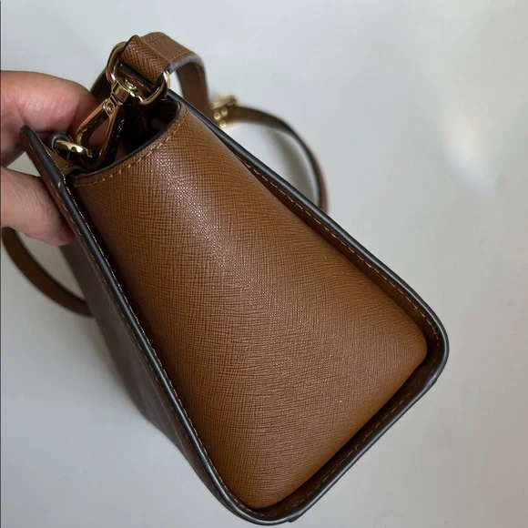 Michael Kors Tan Satchel/ Crossbody Bag - Picture 9 of 12